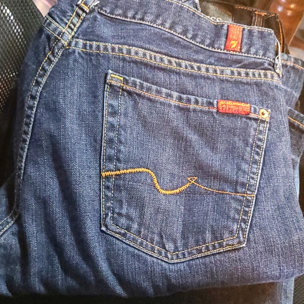 7 for all mankind bootcut men's jeans